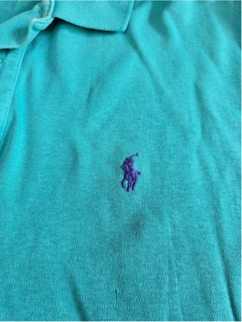 Polo Ralph Lauren Men’s XL Teal Cotton Polo Shirt Short Sleeve Classic Pony Logo